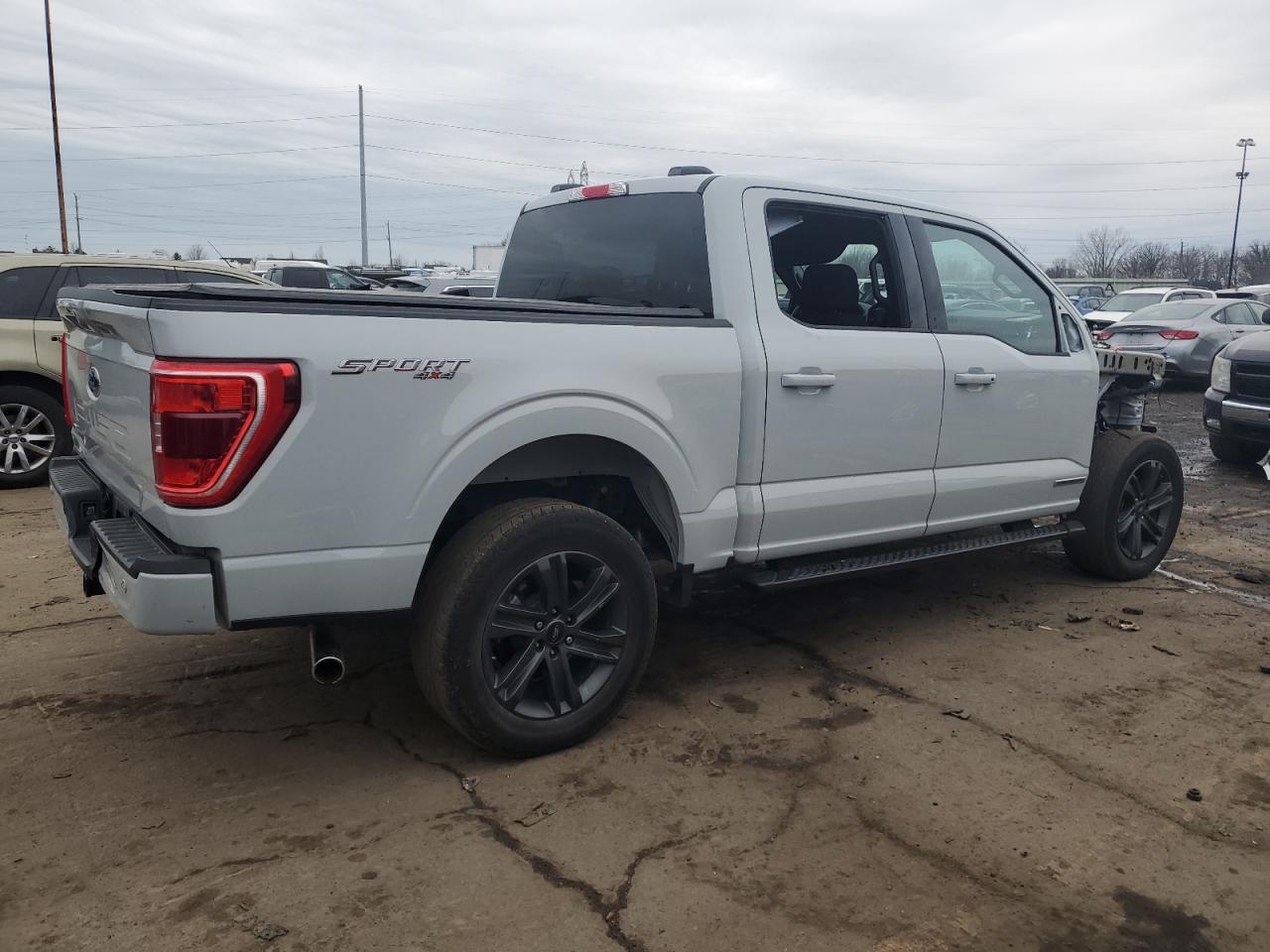2023 Ford F-150 VIN 1FTFW1ED1PFC75653 Copart auction photo, stripped damage thumbnail 3