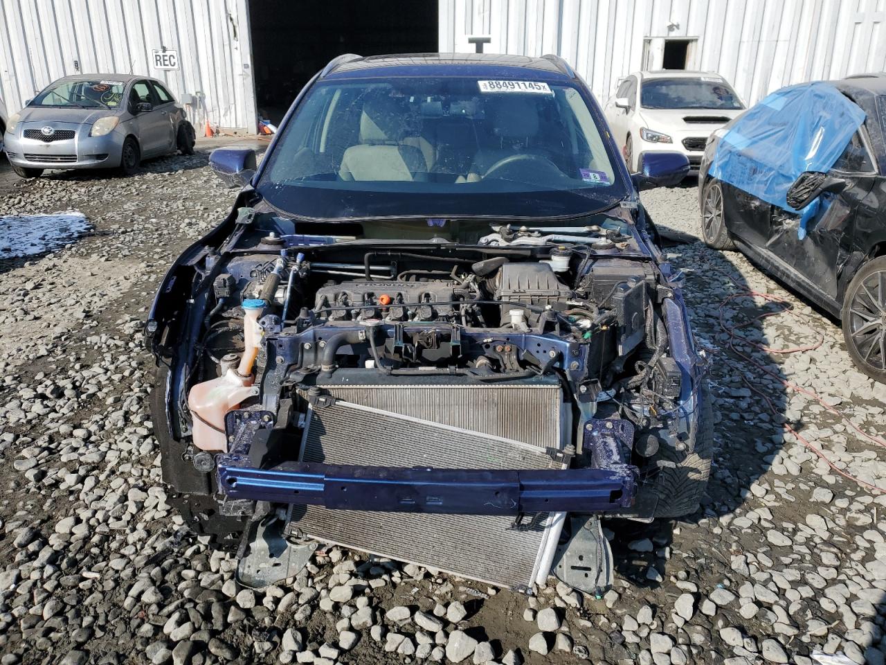 2017 Honda HR-V VIN 3CZRU6H75HM726911 Copart auction photo, front end damage thumbnail 5