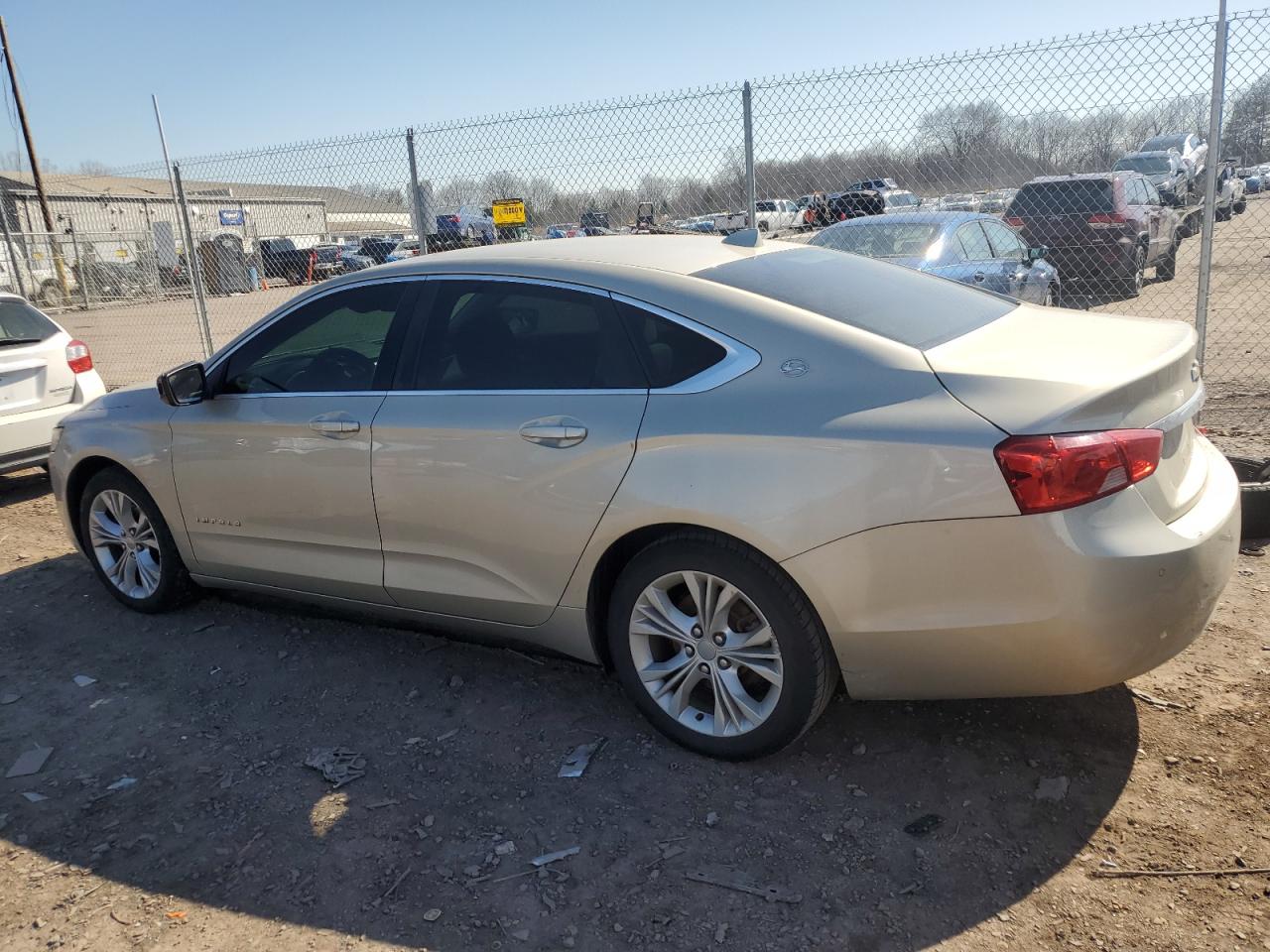 2014 Chevrolet Impala VIN 2G11Y5SL0E9203493 Copart auction photo, front end / rear end damage thumbnail 2