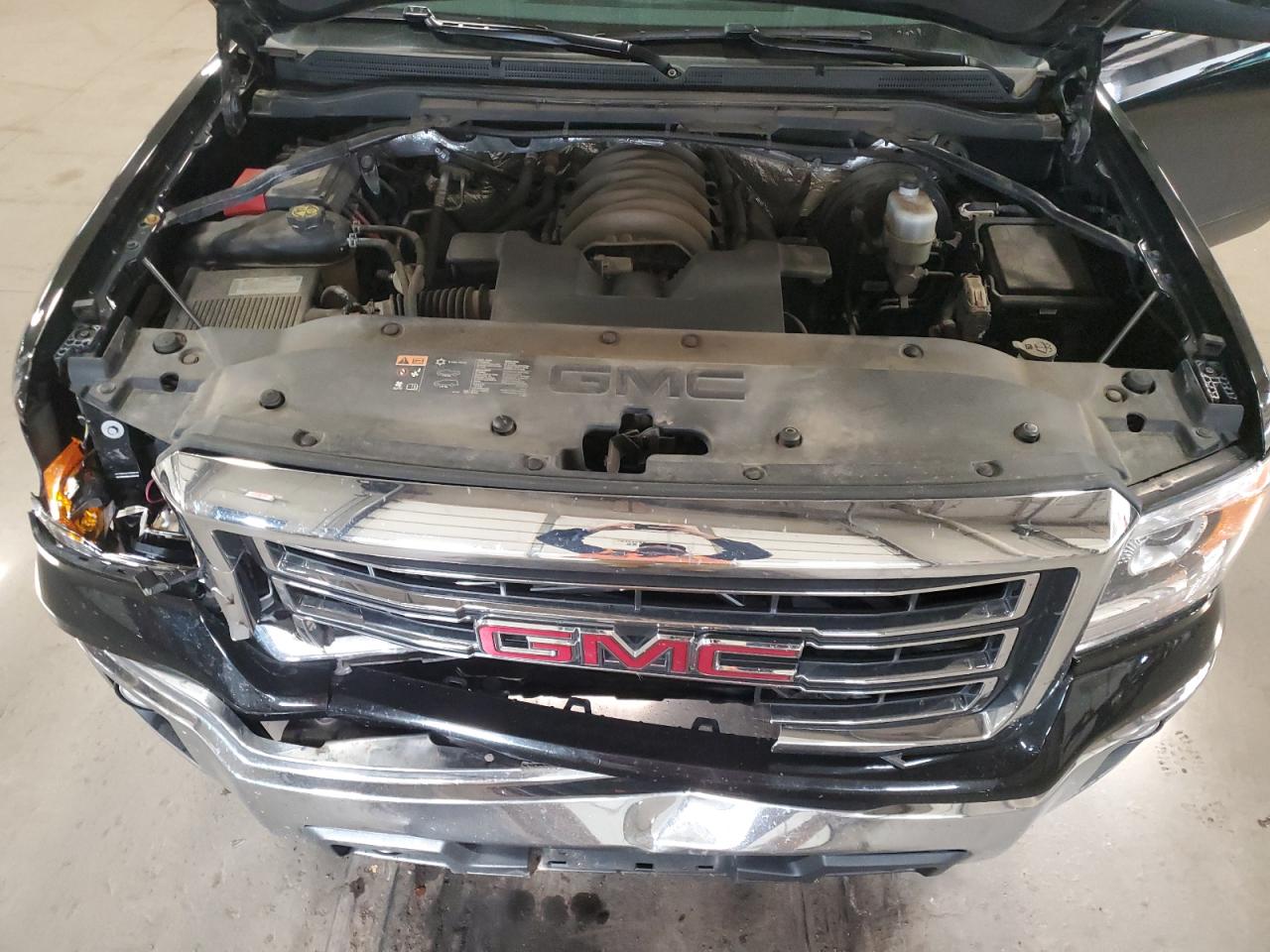 2014 GMC Sierra VIN 1GTN2UEC9EZ411684 Copart auction photo, front end damage thumbnail 11