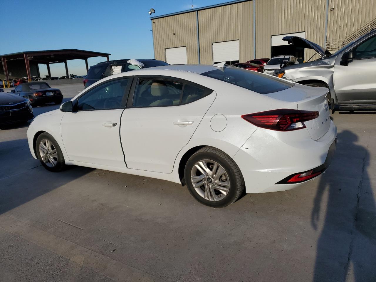 2020 Hyundai Elantra VIN 5NPD84LF1LH522144 Copart auction photo, side damage thumbnail 2