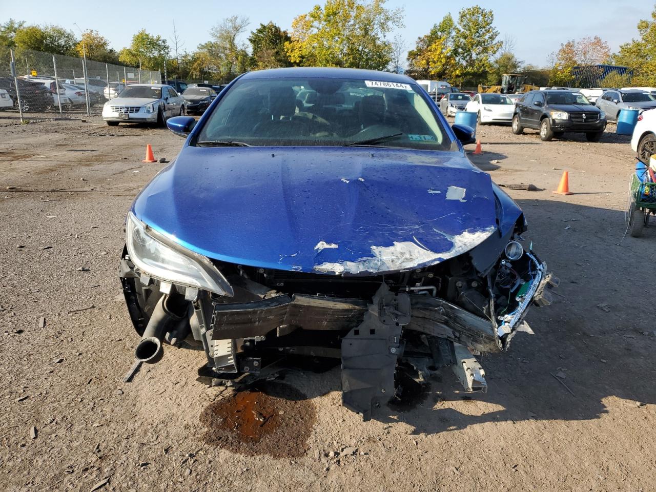 2015 Chrysler 200 VIN 1C3CCCCG0FN643897 Copart auction photo, front end damage thumbnail 5