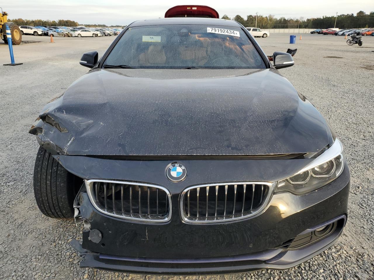 2018 BMW 4er VIN WBA4J1C53JBG78002 Copart auction photo, front end damage thumbnail 5
