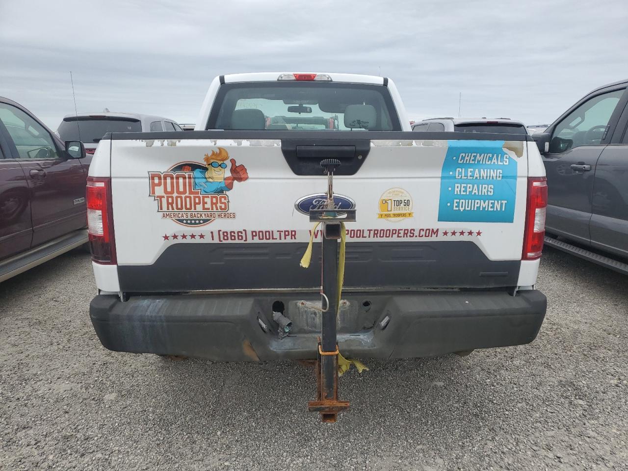 2018 Ford F-150 VIN 1FTMF1CP9JKD23368 Copart auction photo, water/flood / minor dent/scratches damage thumbnail 6