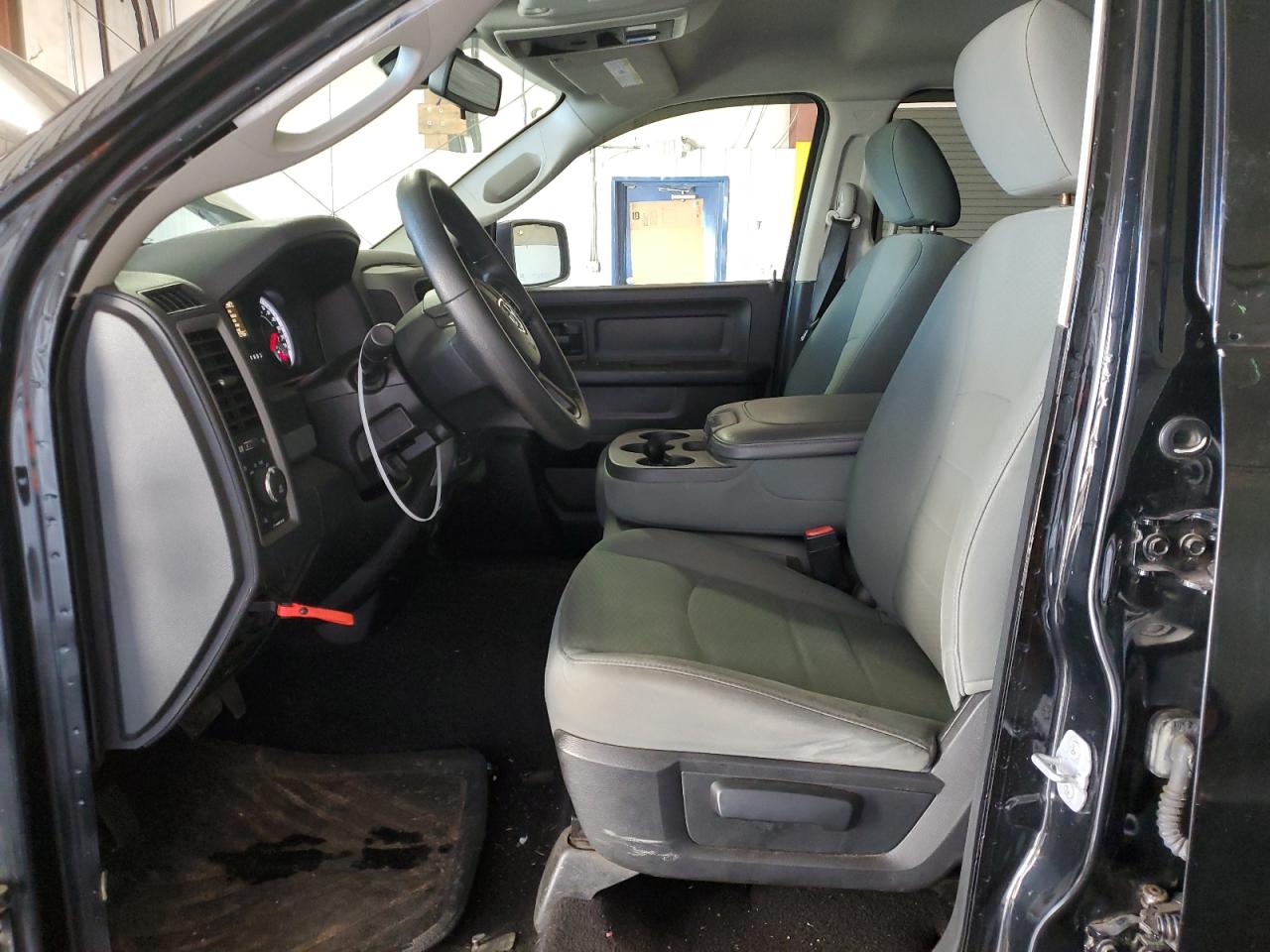 2014 RAM 1500 VIN 1C6RR7FT6ES349206 Copart auction photo, side / front end damage thumbnail 7