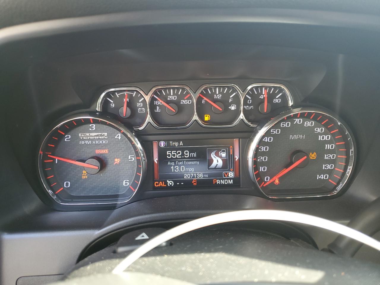 2015 GMC Sierra VIN 3GTU2VEC4FG271675 Copart auction photo, side / front end damage thumbnail 9