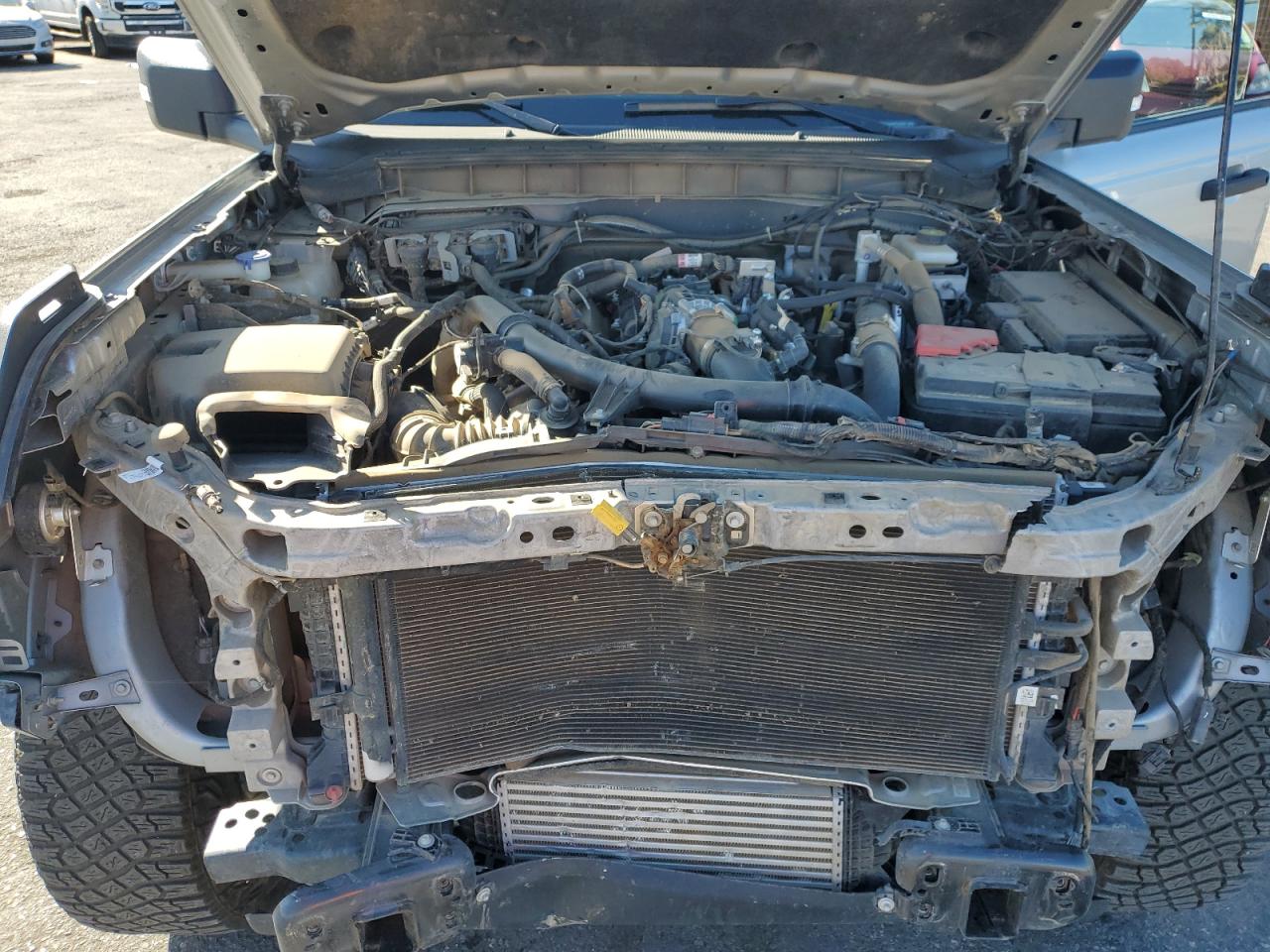 2023 Ford Bronco VIN 1FMEE5DP6PLB32048 Copart auction photo, front end damage thumbnail 13