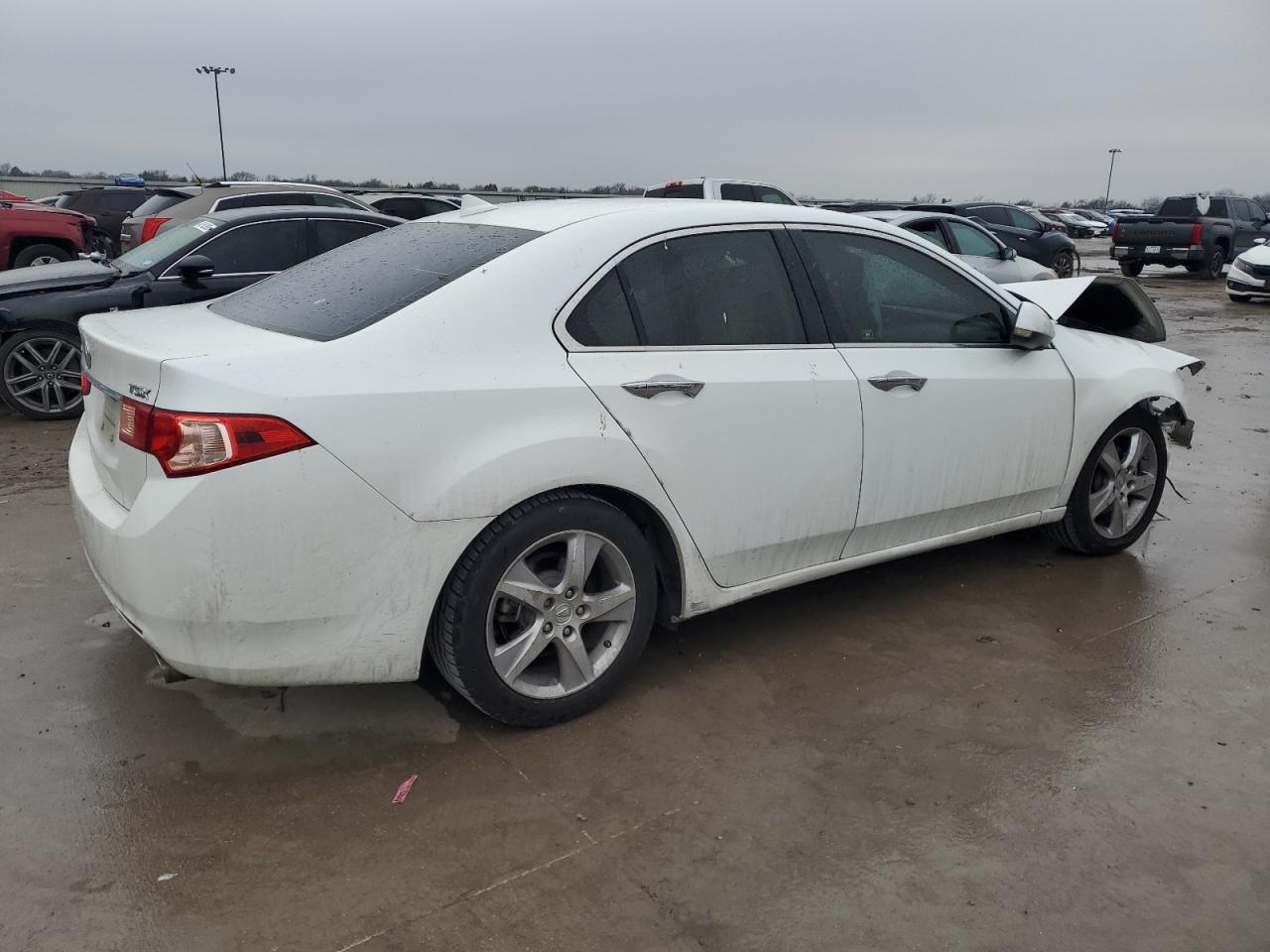 2013 Acura TSX VIN JH4CU2F68DC007922 Copart auction photo, all over damage thumbnail 3