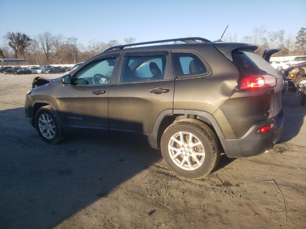 2015 Jeep Grand Cherokee VIN 1C4PJMABXFW610156 Copart auction photo, all over damage thumbnail 2