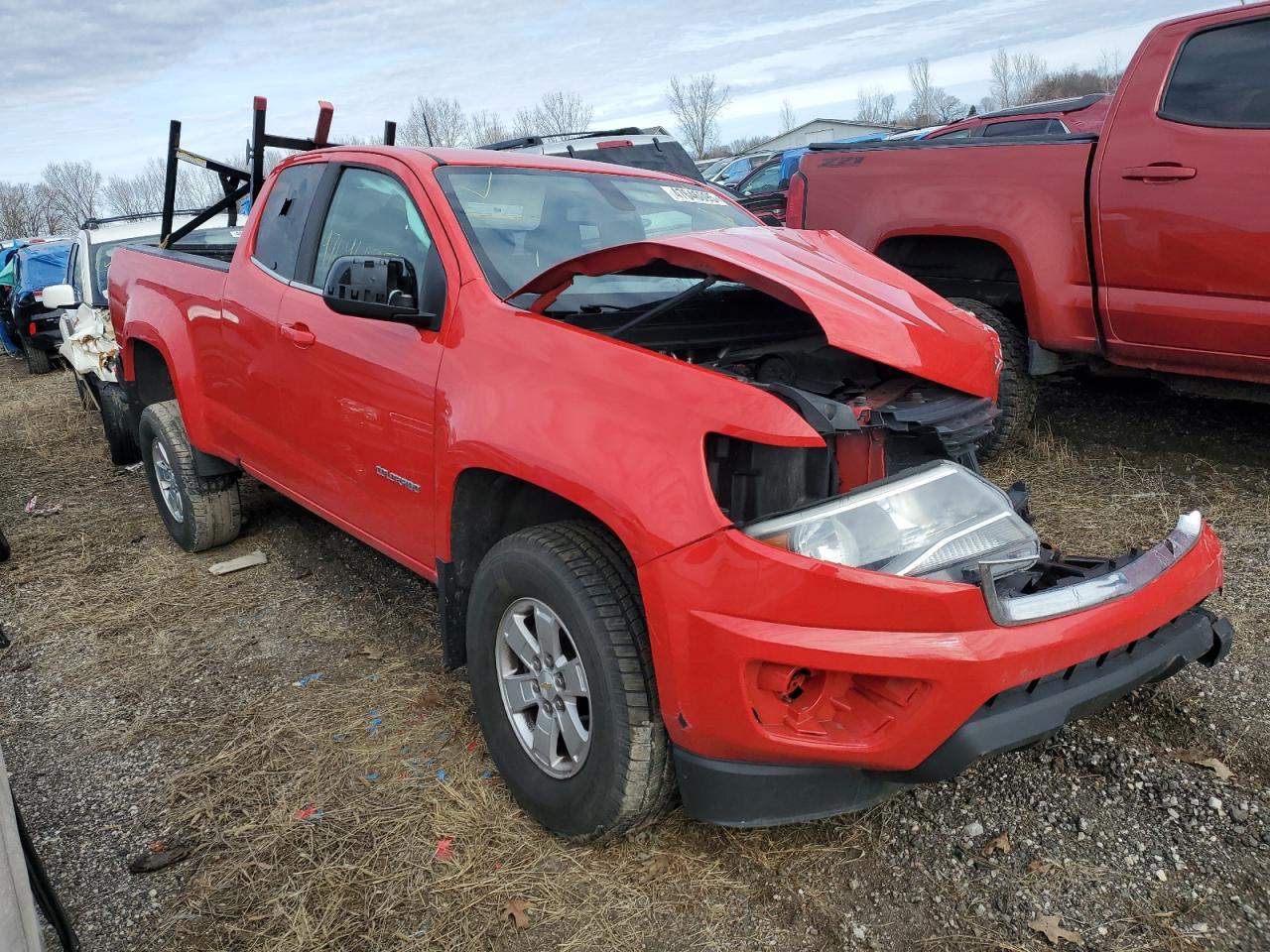 2019 Chevrolet Colorado VIN 1GCHSBEN0K1283476 Copart auction photo, front end / side damage thumbnail 4
