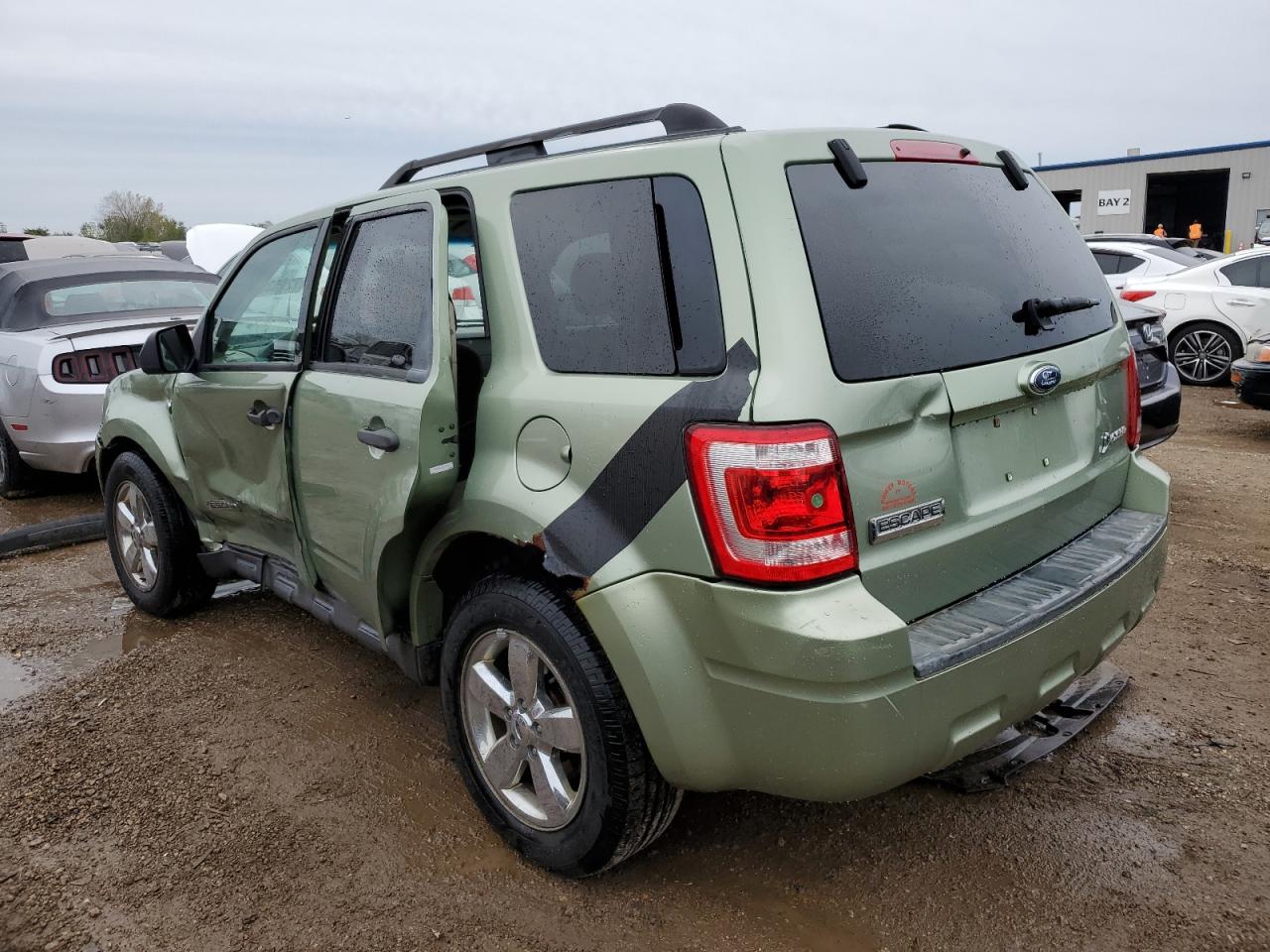 2008 Ford Escape VIN 1FMCU59HX8KA75775 Copart auction photo, all over damage thumbnail 2