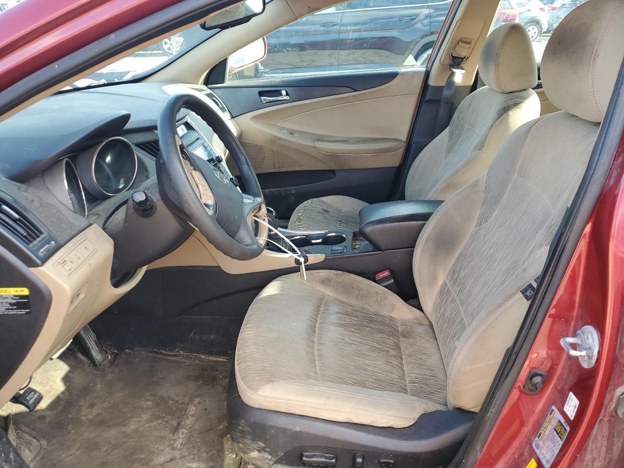 2013 Hyundai Sonata VIN 5NPEB4AC1DH583672 Copart auction photo, front end / rear end damage thumbnail 7