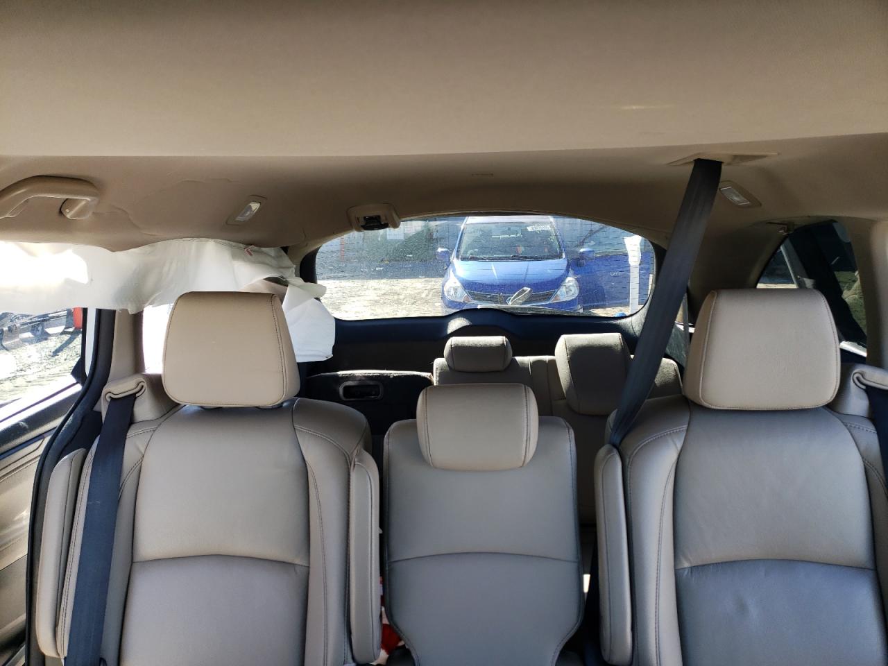2021 Honda Odyssey VIN 5FNRL6H77MB040232 Copart auction photo, rear end / side damage thumbnail 10