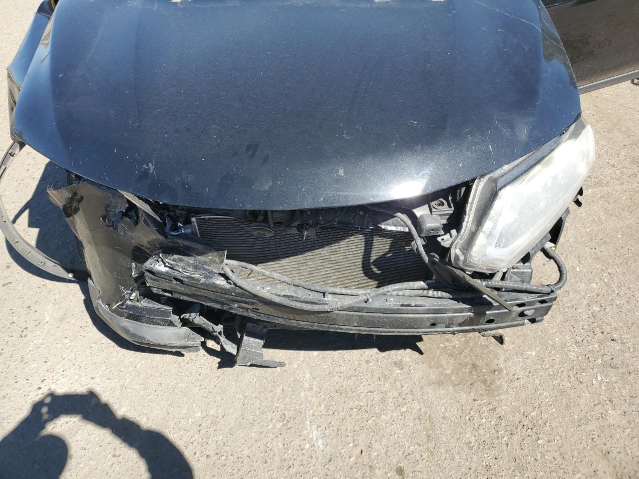 2016 Nissan Rogue VIN KNMAT2MT3GP616708 Copart auction photo, front end / mechanical damage thumbnail 14