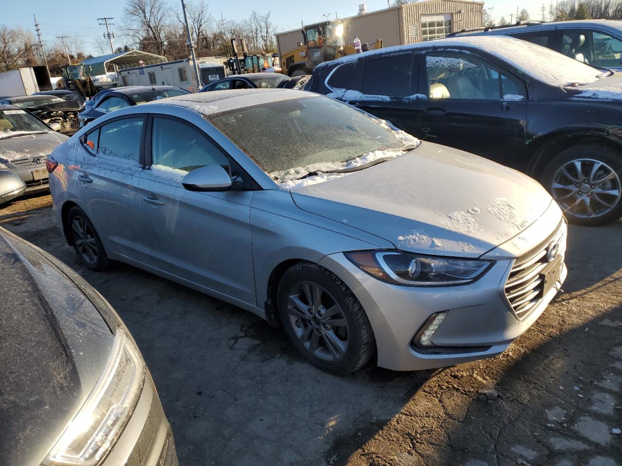 2018 Hyundai Elantra VIN 5NPD84LF4JH344663 Copart auction photo, rear end damage thumbnail 4