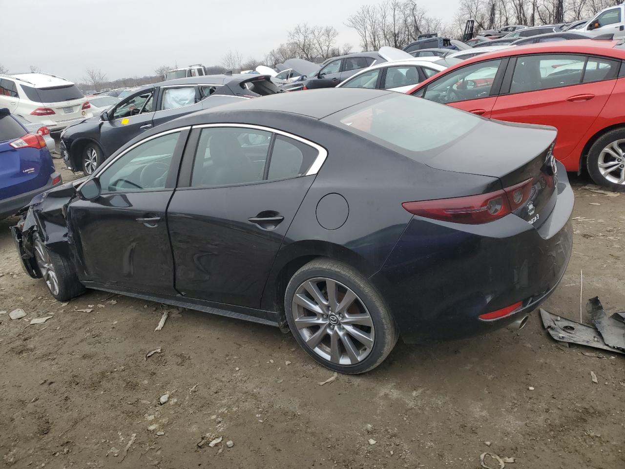 2020 Mazda 3 VIN 3MZBPACL4LM131060 Copart auction photo, mechanical / front end damage thumbnail 2