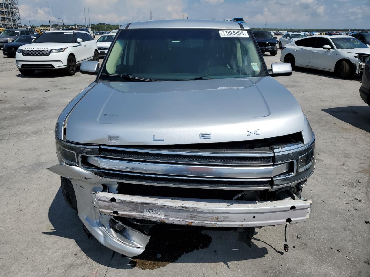 2018 Ford Flex VIN 2FMGK5D81JBA01000 Copart auction photo, front end damage thumbnail 5