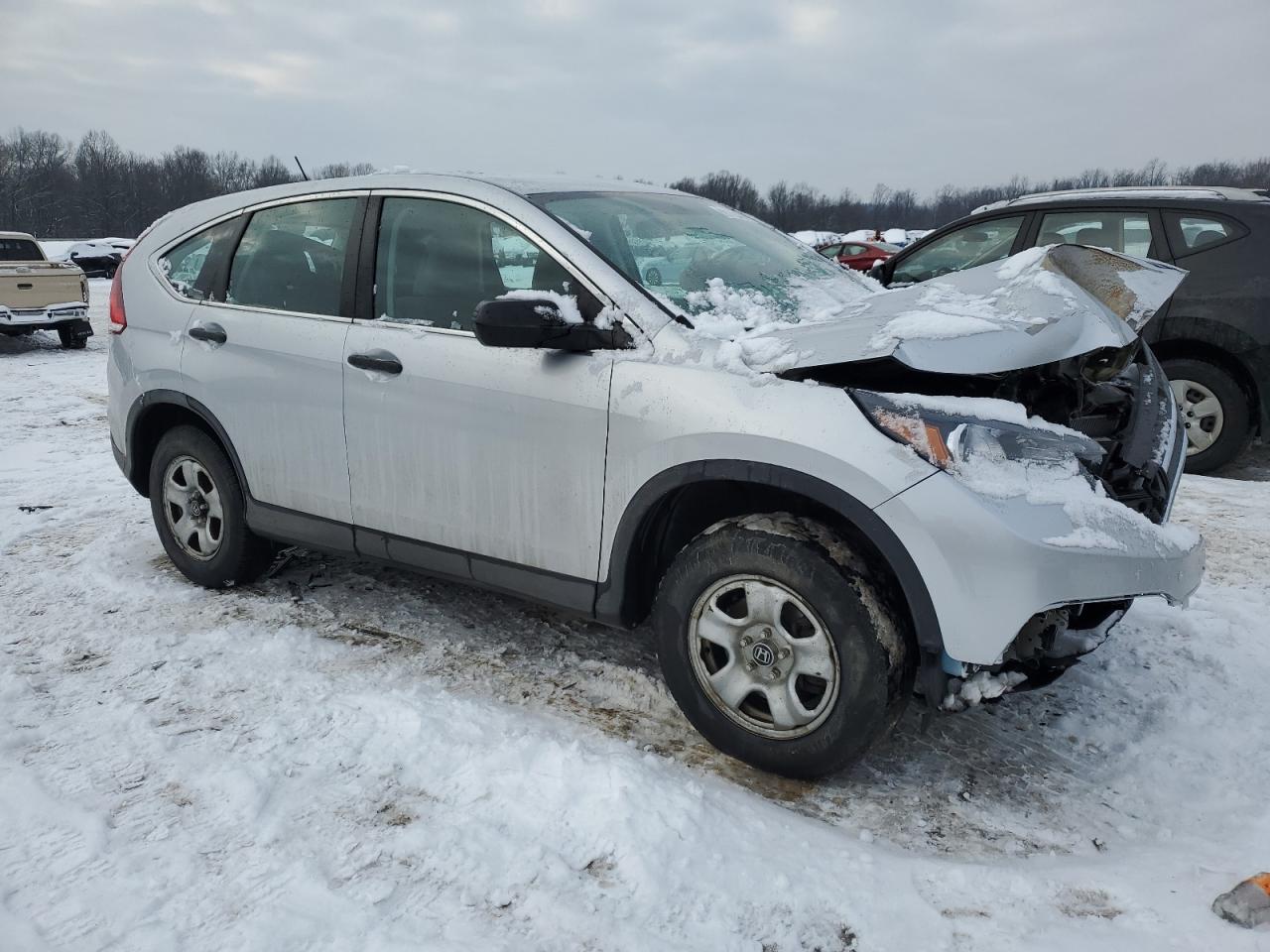 2014 Honda CR-V VIN 2HKRM4H36EH691840 Copart auction photo, front end damage thumbnail 4