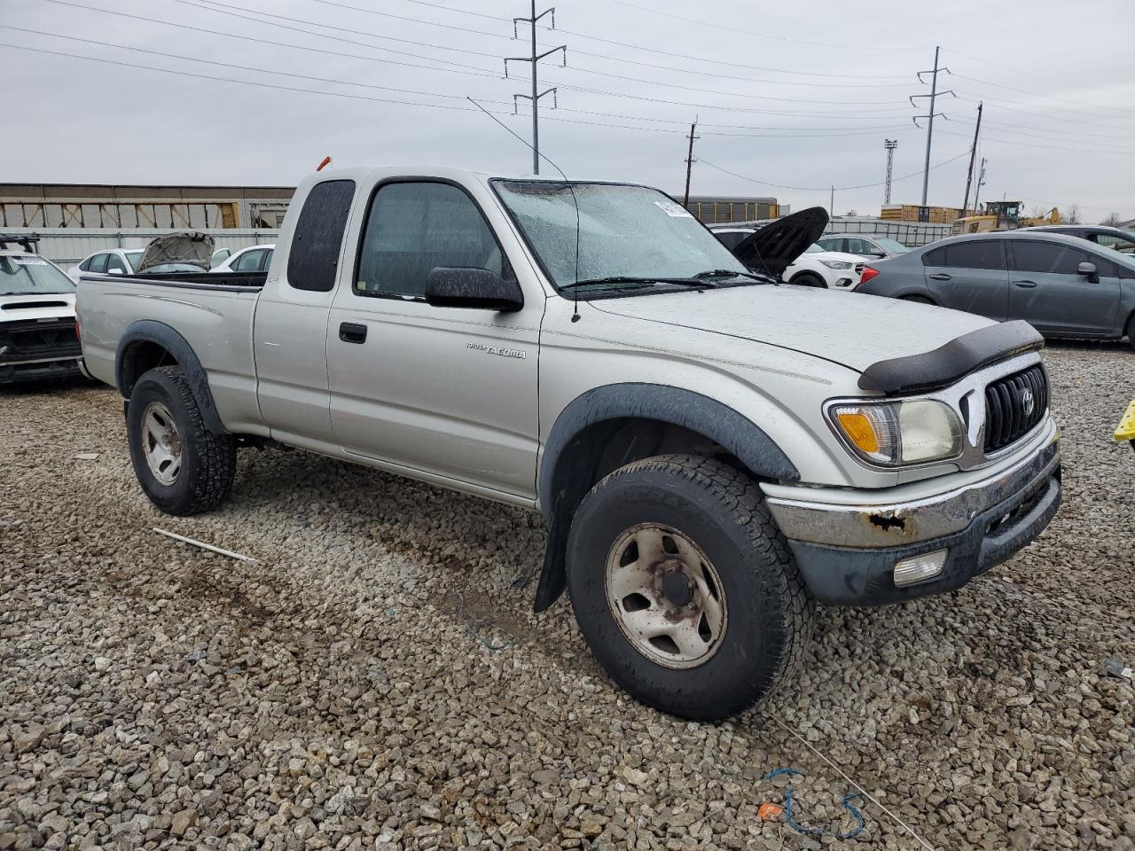 2002 Toyota Tacoma VIN 5TEWM72N52Z094024 Copart auction photo, all over damage thumbnail 4