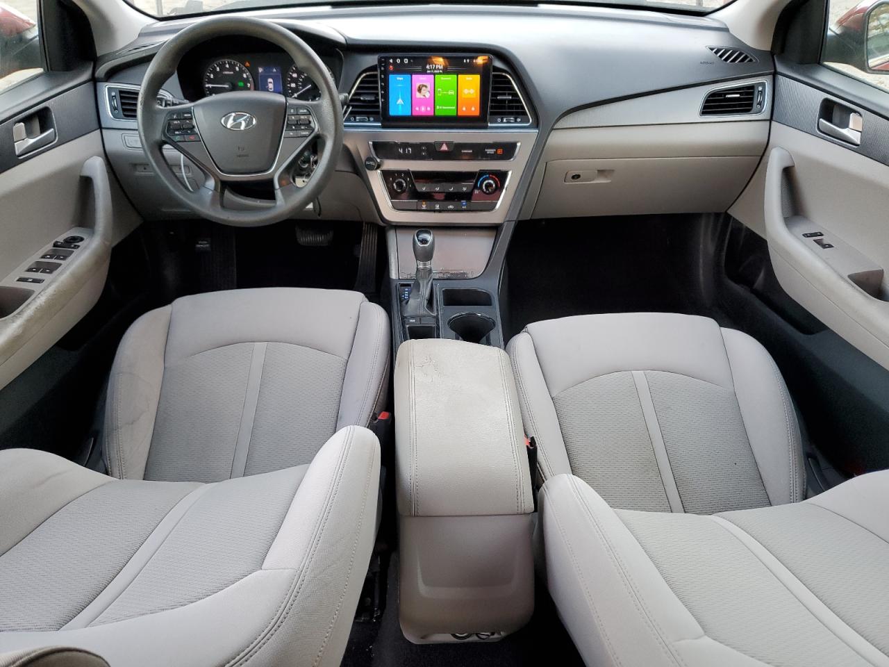2017 Hyundai Sonata VIN 5NPE24AF0HH578821 Copart auction photo, front end damage thumbnail 8
