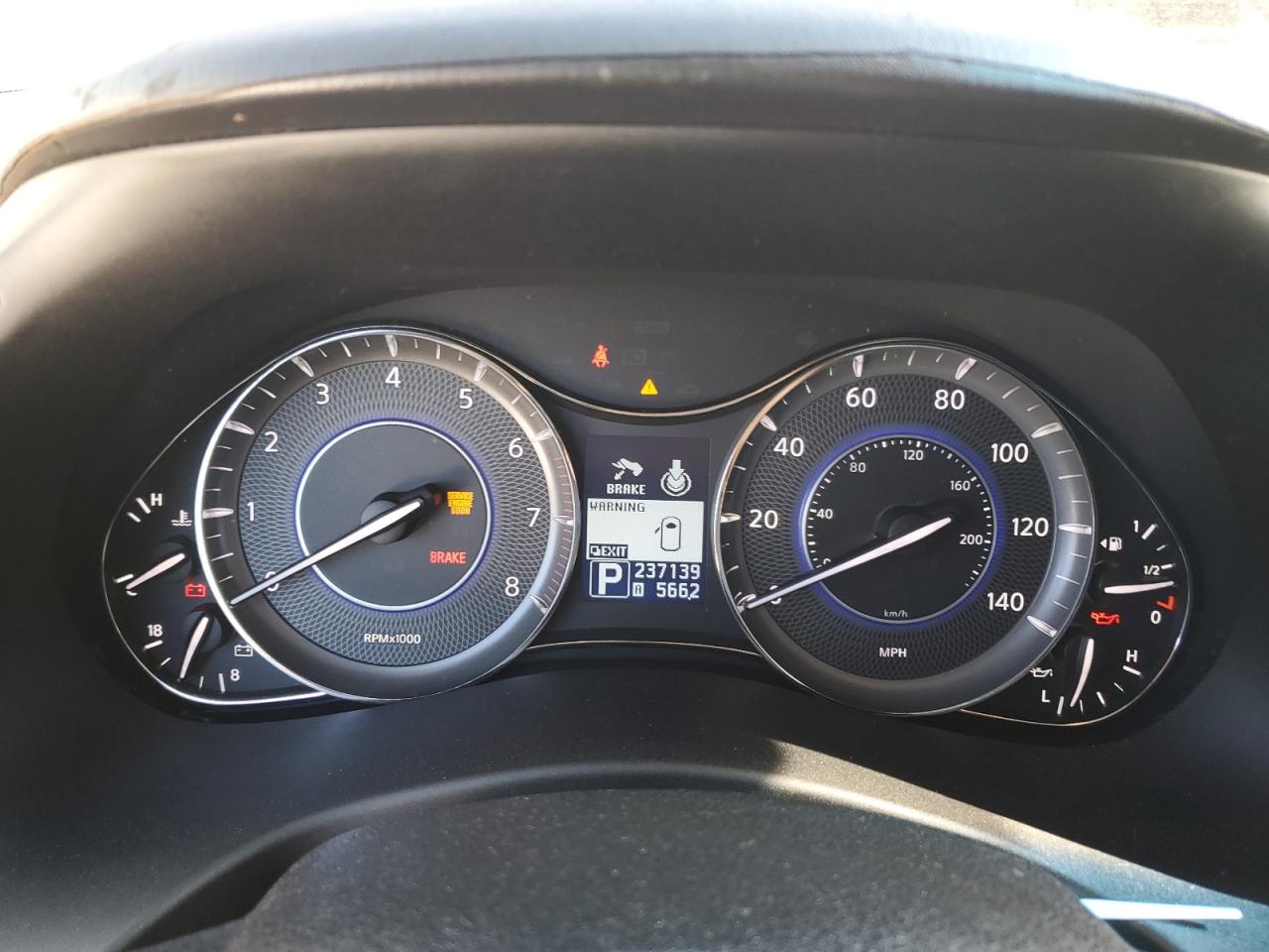 2011 Infiniti QX56 VIN JN8AZ2NF5B9501214 Copart auction photo, mechanical damage thumbnail 9