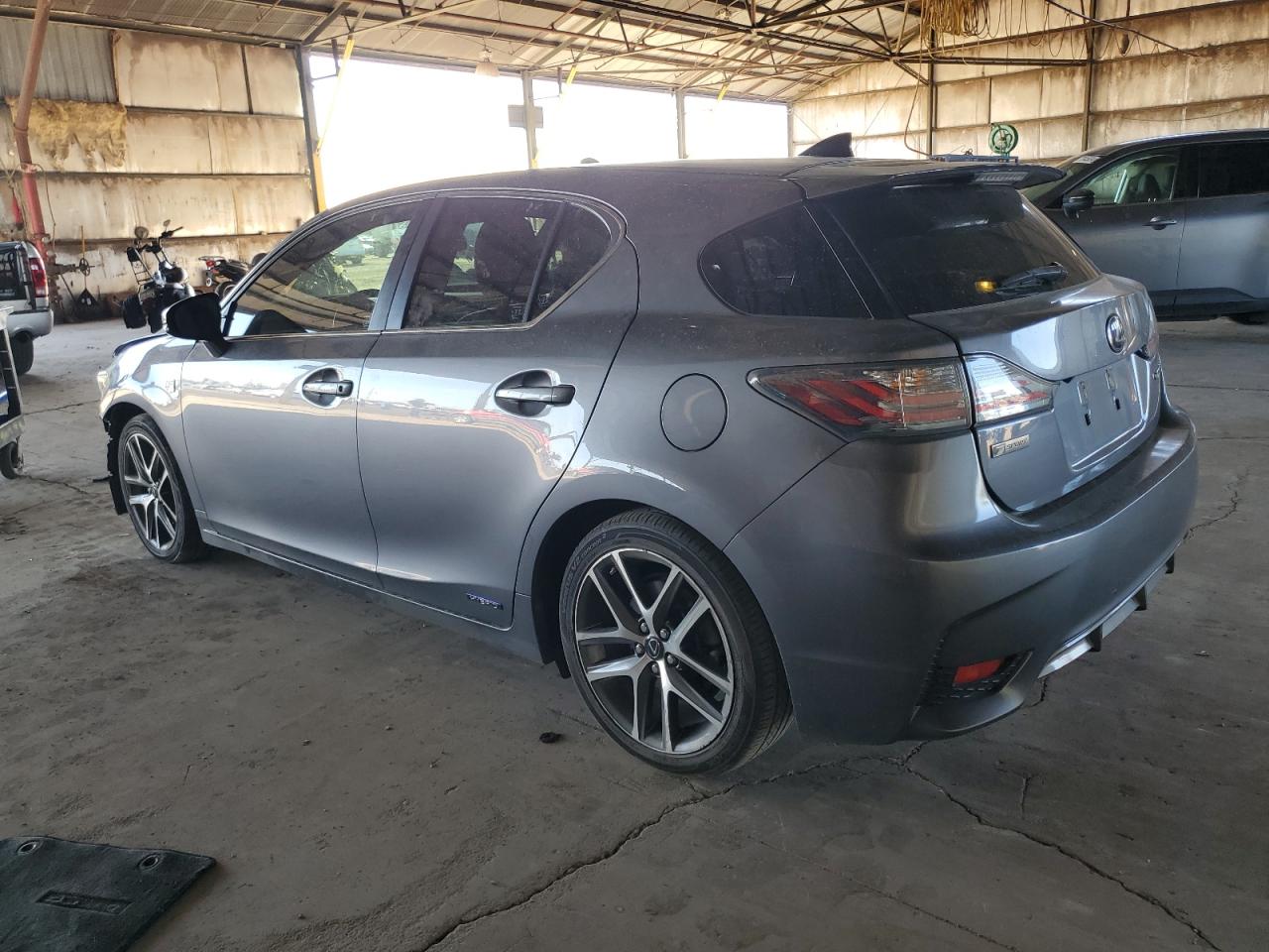 2015 Lexus CT VIN JTHKD5BH2F2223987 Copart auction photo, front end damage thumbnail 2