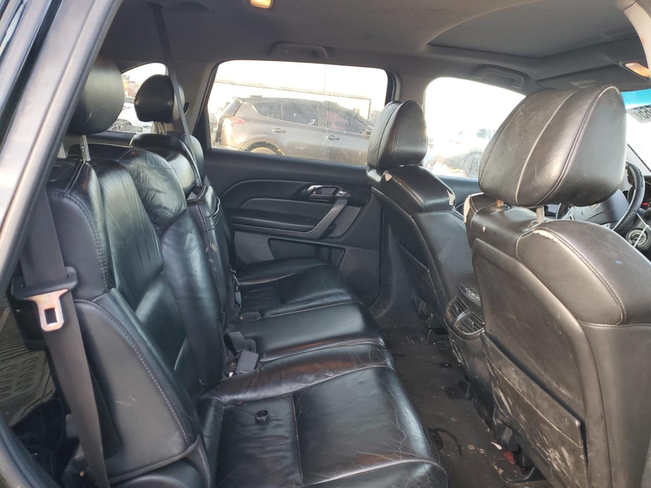2008 Acura MDX VIN 2HNYD28398H521432 Copart auction photo, front end / side damage thumbnail 11