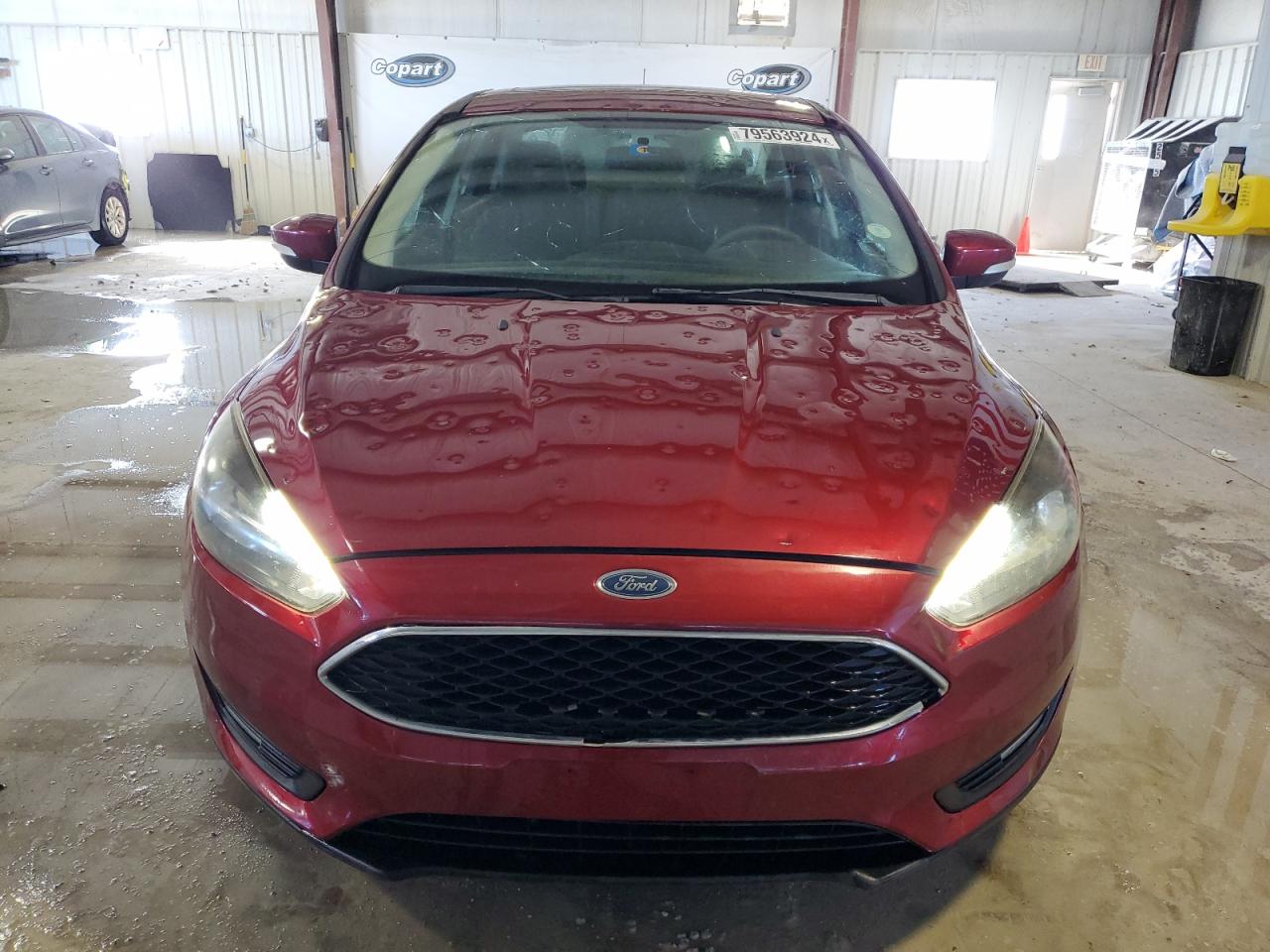 2017 Ford Focus VIN 1FADP3H2XHL257543 Copart auction photo, undercarriage / hail damage thumbnail 5