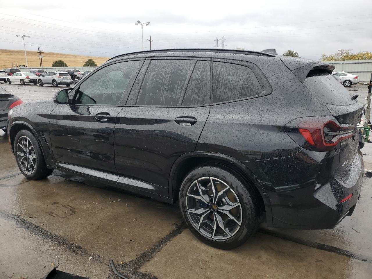 2024 BMW X3 M VIN 5UX83DP00R9V56047 Copart auction photo, water/flood damage thumbnail 2