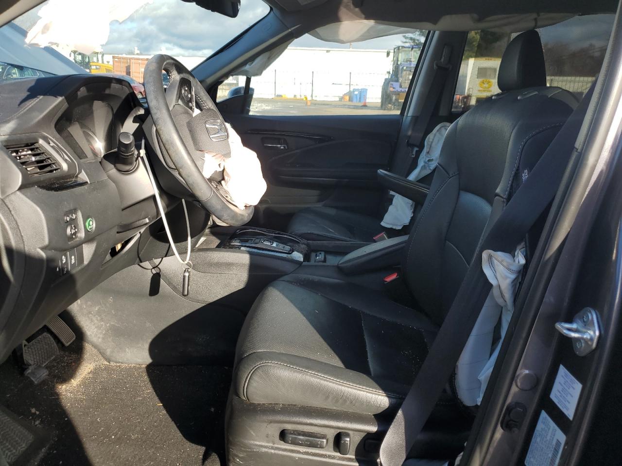 2022 Honda Pilot VIN 5FNYF6H02NB040386 Copart auction photo, side / front end damage thumbnail 7