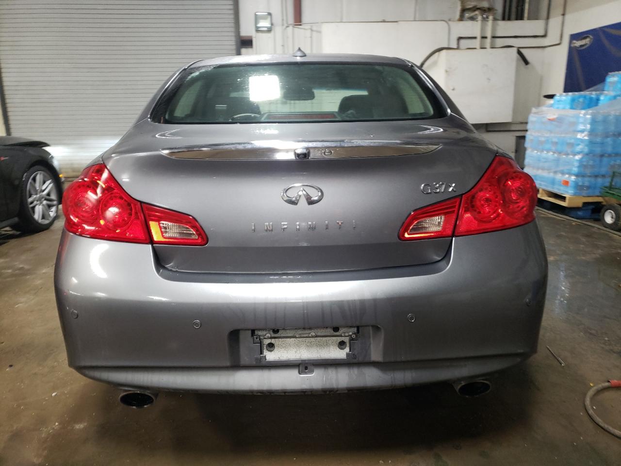 2011 Infiniti G VIN JN1CV6ARXBM401827 Copart auction photo, front end / side damage thumbnail 6
