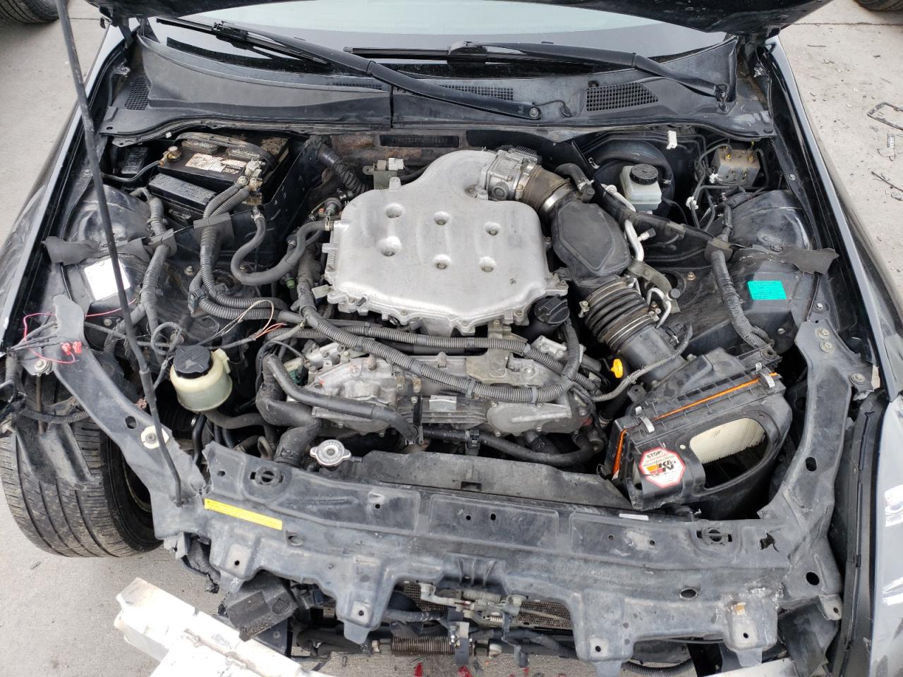 2006 Infiniti G VIN JNKCV51F76M616633 Copart auction photo, front end / hail damage thumbnail 11