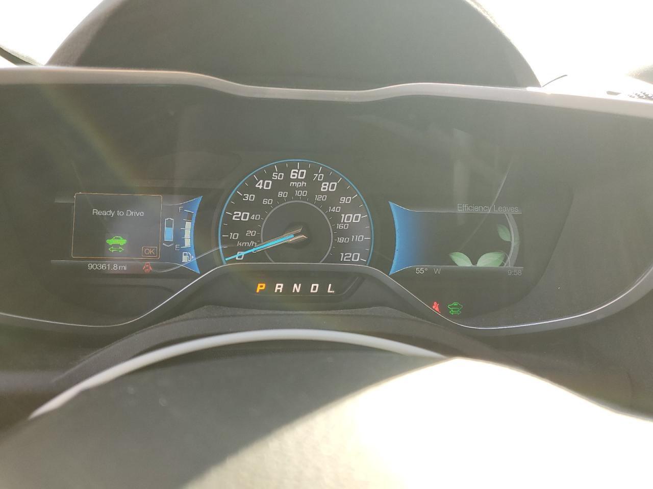 2014 Ford C-MAX VIN 1FADP5CU6EL505481 Copart auction photo, mechanical damage thumbnail 9