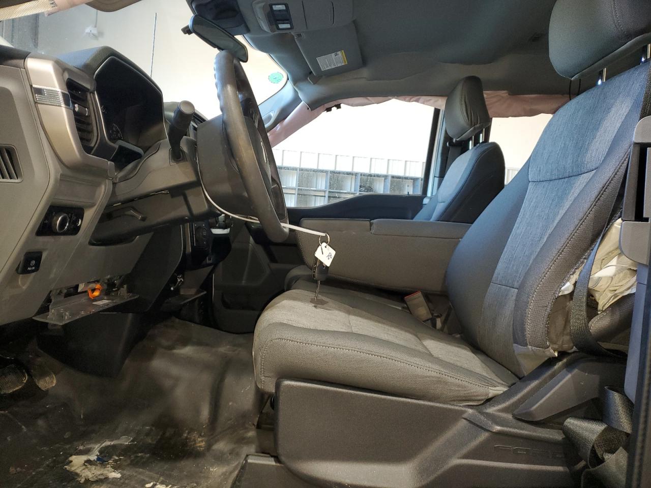 2023 Ford F-150 VIN 1FTFX1E56PFB25947 Copart auction photo, side / front end damage thumbnail 7
