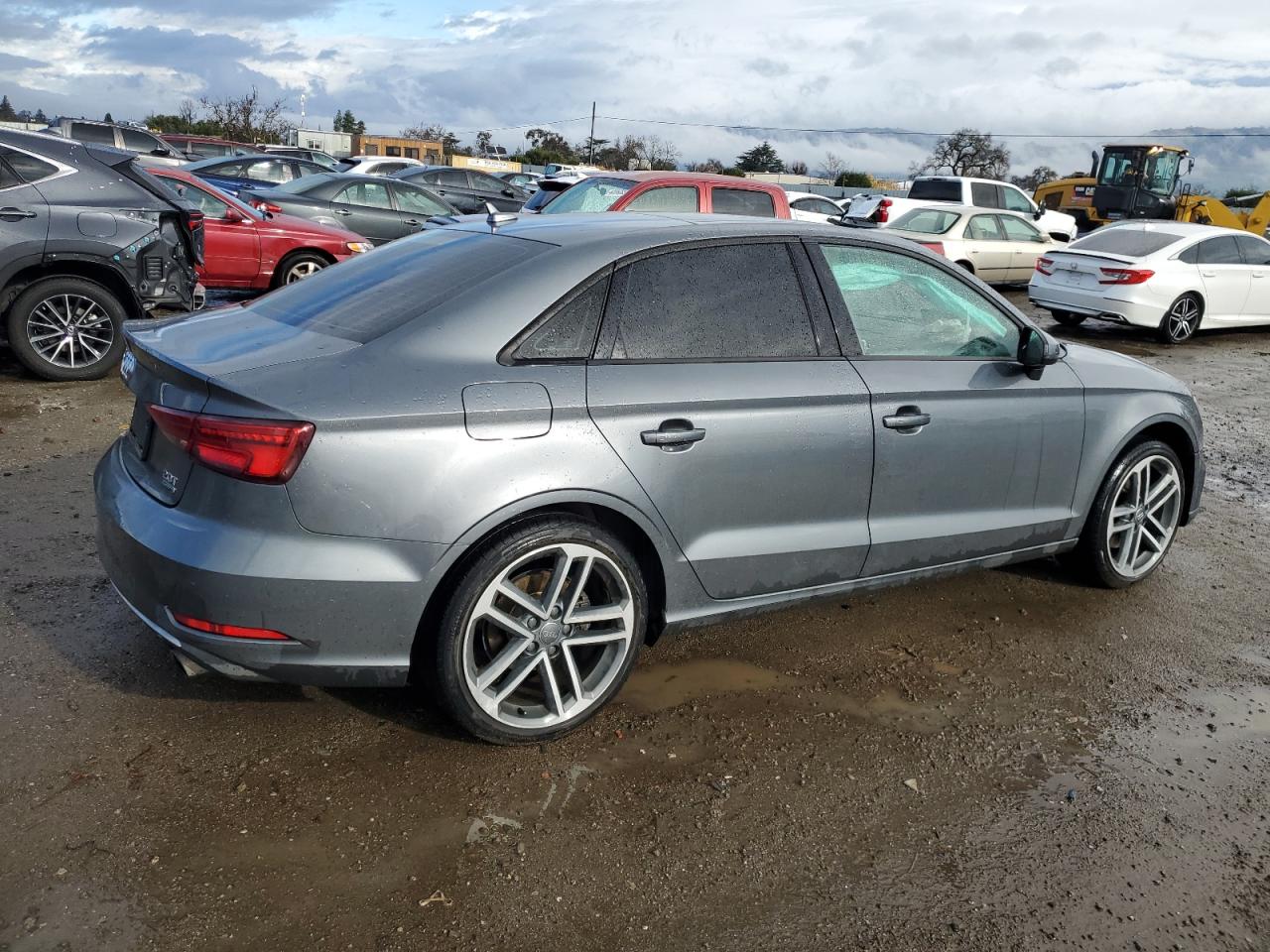 2018 Audi A3 VIN WAUB8GFF3J1015056 Copart auction photo, undercarriage damage thumbnail 3