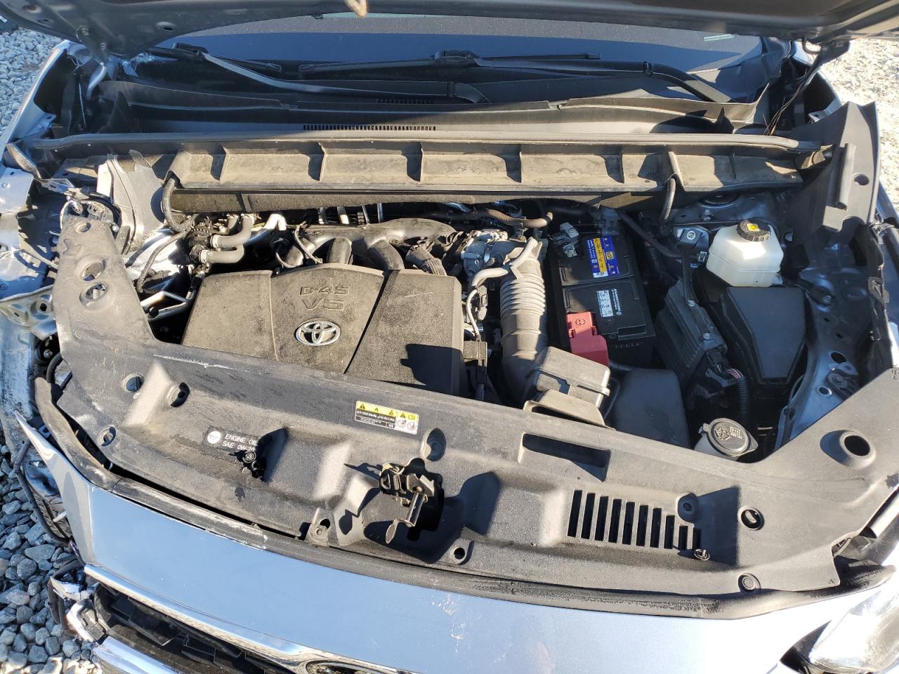 2020 Toyota Highlander VIN 5TDYZRAH4LS009545 Copart auction photo, front end damage thumbnail 13