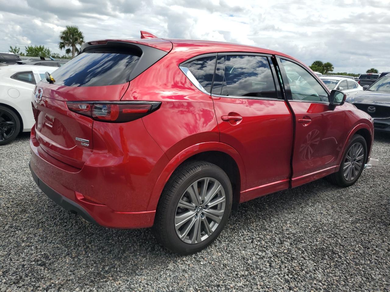 2022 Mazda CX-5 VIN JM3KFBXY8N0637036 Copart auction photo, water/flood damage thumbnail 3
