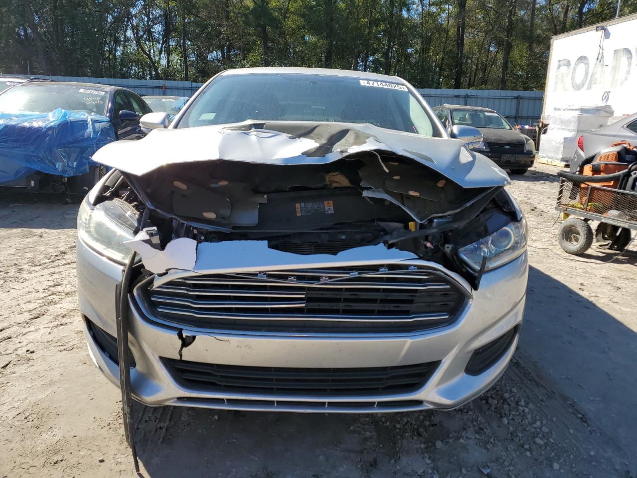 2013 Ford Fusion VIN 3FA6P0H79DR228176 Copart auction photo, front end / front end damage thumbnail 5