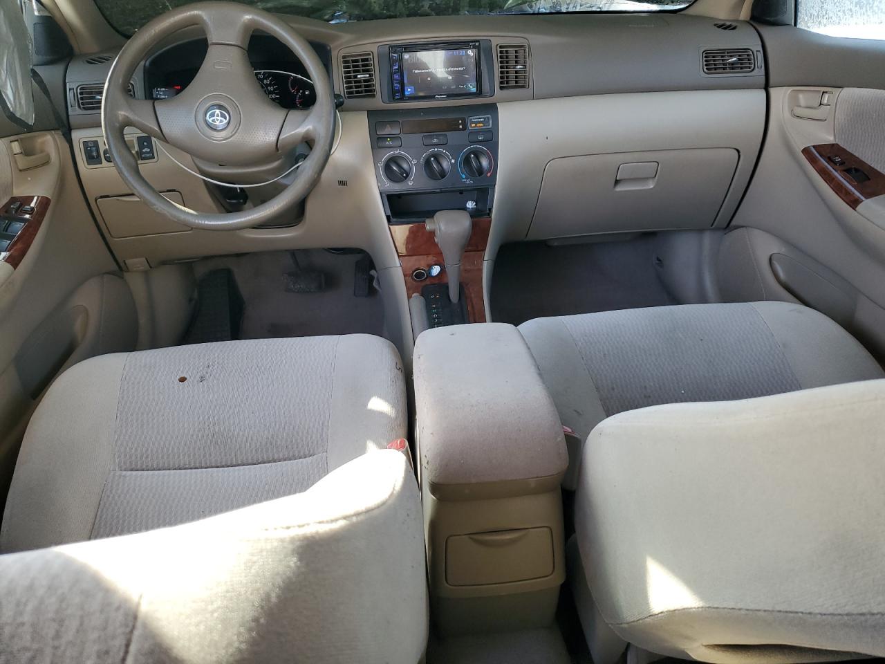 2007 Toyota Corolla VIN 2T1BR32E77C716399 Copart auction photo, front end / minor dent/scratches damage thumbnail 8