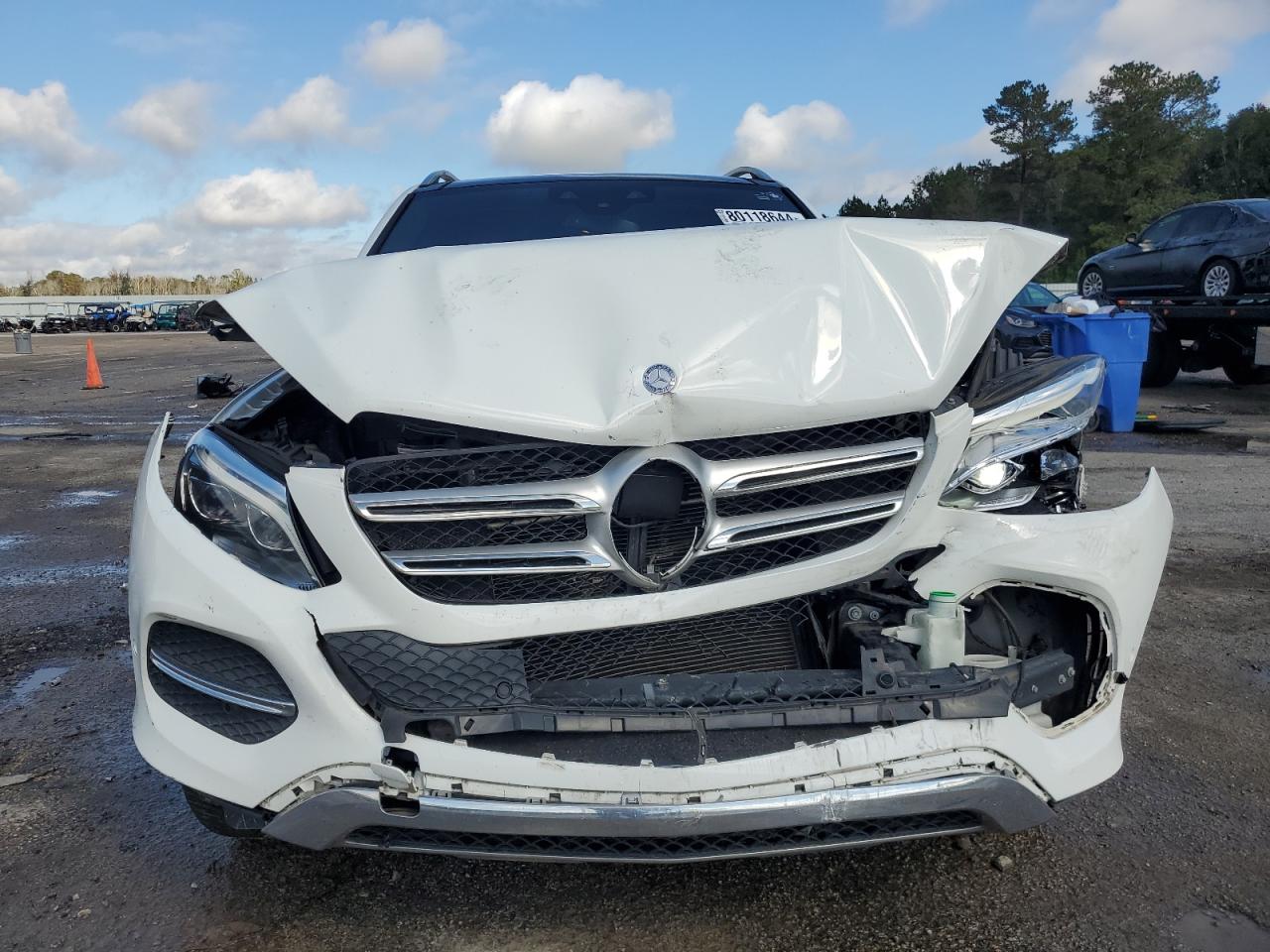 2017 Mercedes-Benz GLE VIN 4JGDA5HB8HA862448 Copart auction photo, front end damage thumbnail 13