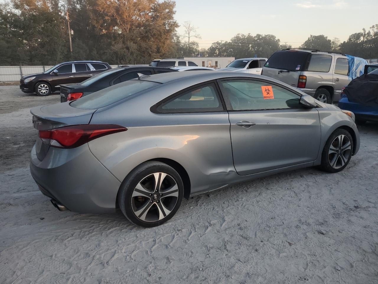2014 Hyundai Elantra VIN KMHDH6AH8EU029386 Copart auction photo, mechanical / minor dent/scratches damage thumbnail 3