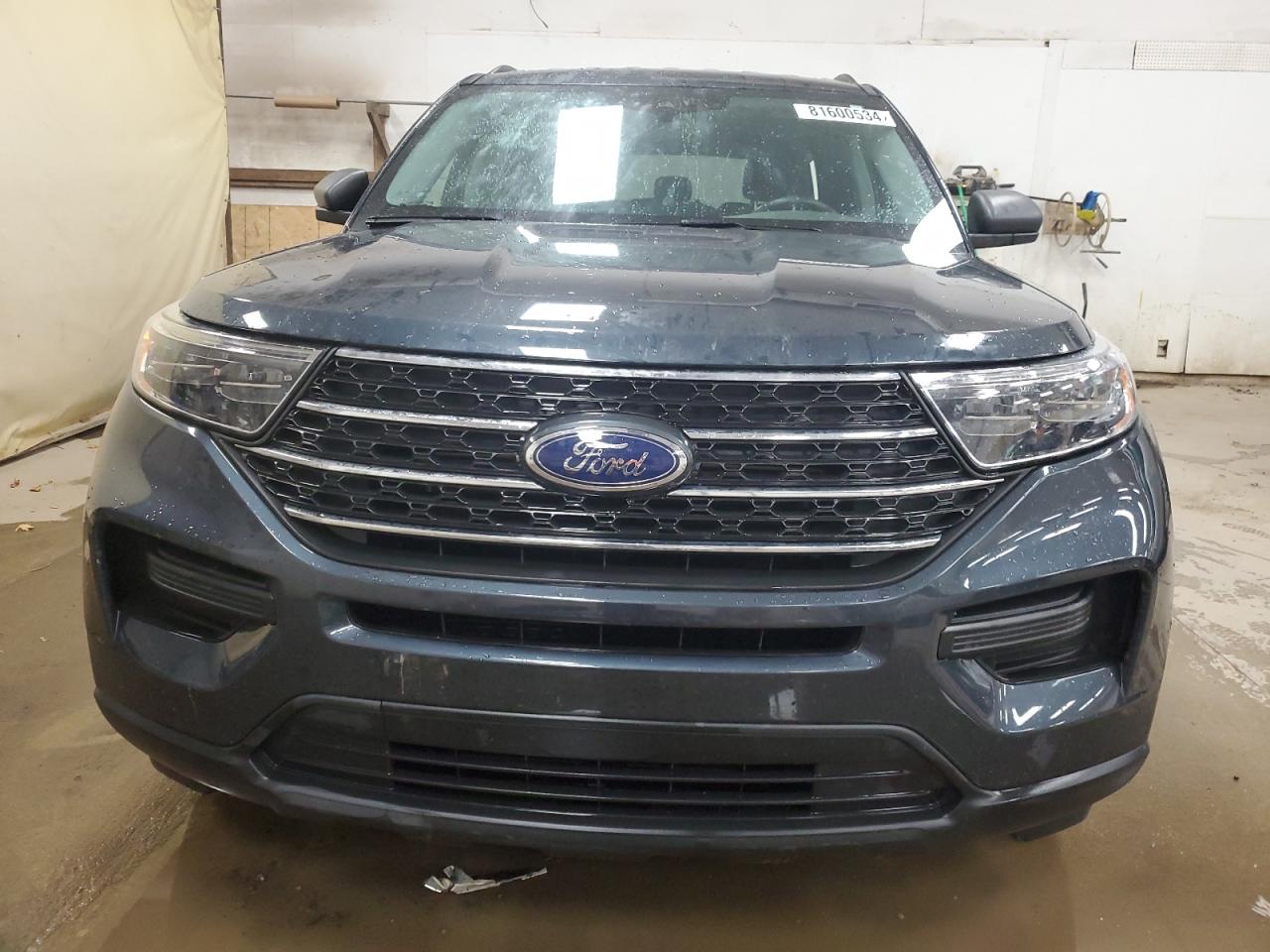 2022 Ford Explorer VIN 1FMSK8DH0NGC27300 Copart auction photo, rear end / side damage thumbnail 5