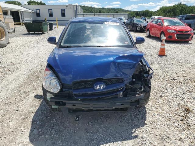 2011 Hyundai Accent VIN KMHCM3ACXBU201939 Copart auction photo, front end / rear end damage thumbnail 5