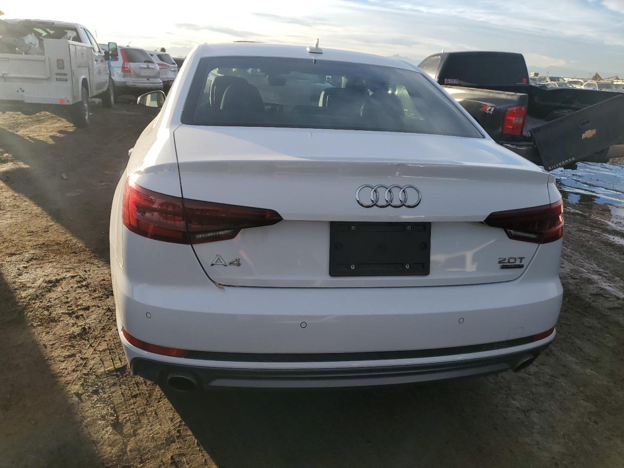 2018 Audi A4 VIN WAUENAF44JA166702 Copart auction photo, front end damage thumbnail 6
