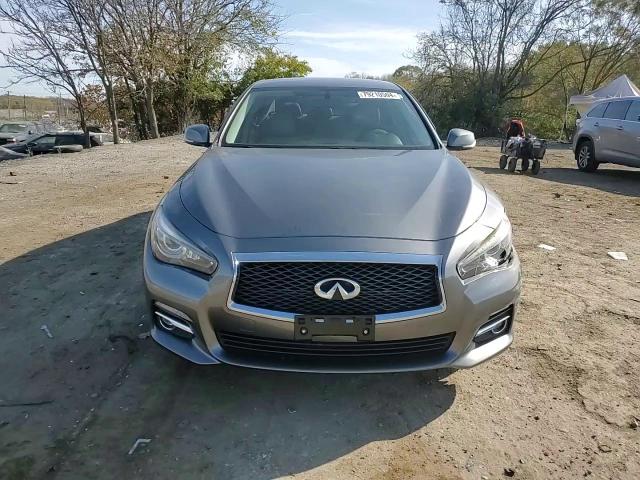 2015 Infiniti Q50 VIN JN1BV7AR5FM403797 Copart auction photo, side damage thumbnail 11