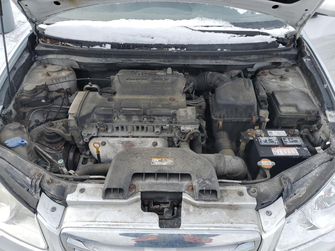 2010 Hyundai Elantra VIN KMHDU4BD5AU849043 Copart auction photo, side damage thumbnail 11
