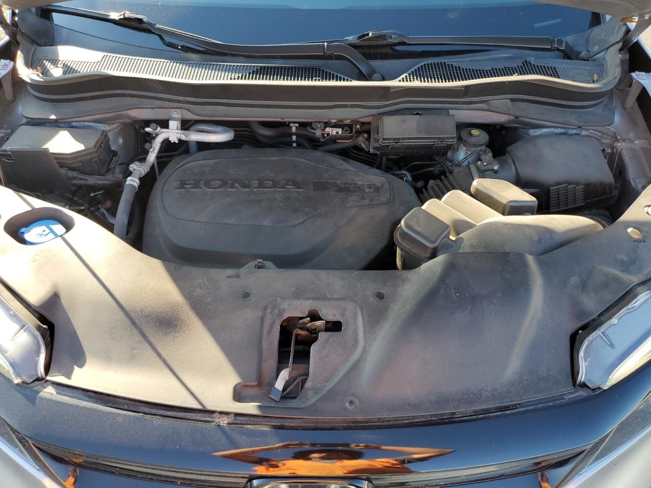 2021 Honda Pilot VIN 5FNYF5H28MB040502 Copart auction photo, front end / side damage thumbnail 13