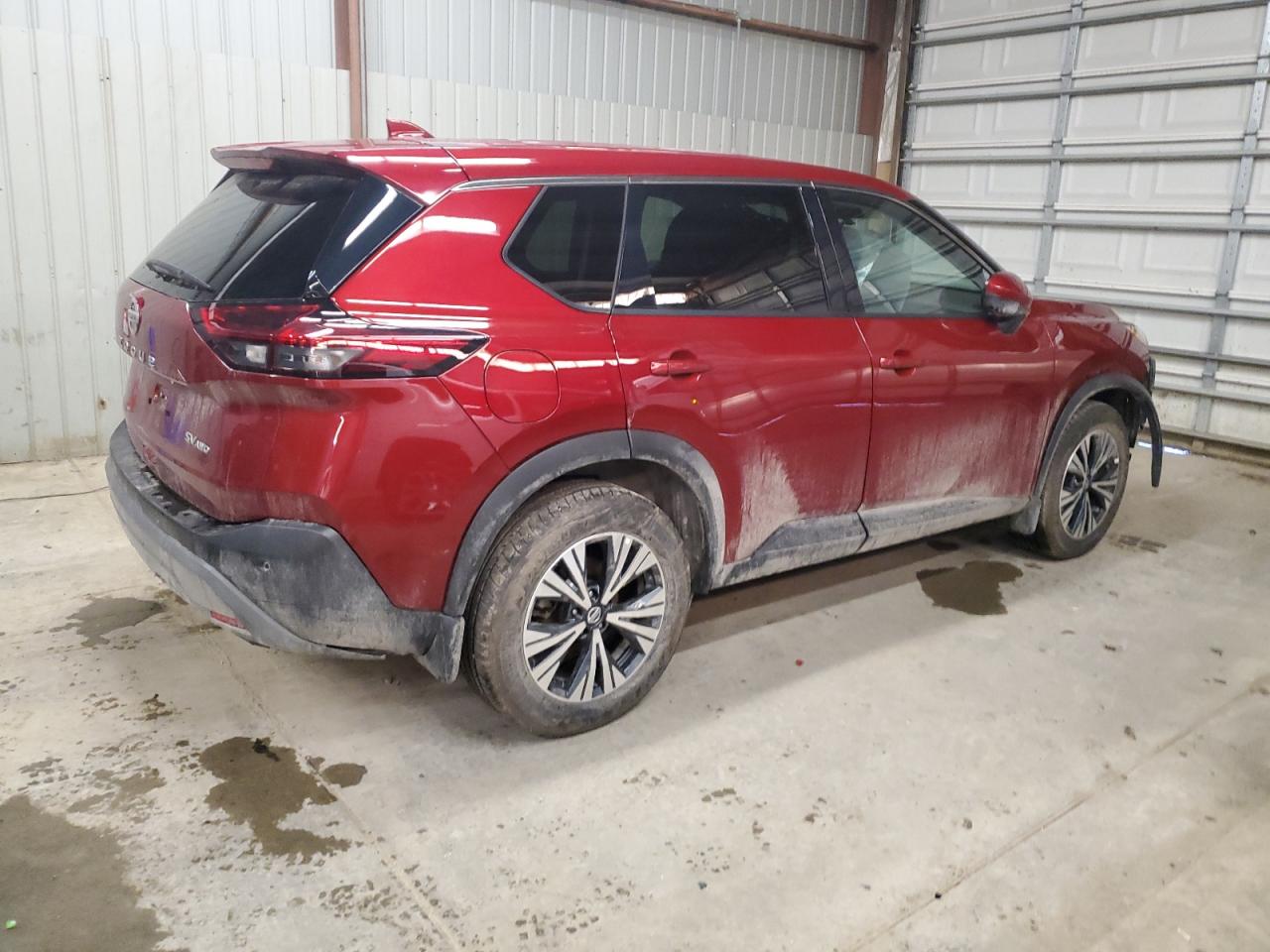 2021 Nissan Rogue VIN 5N1AT3BB3MC724535 Copart auction photo, front end damage thumbnail 3