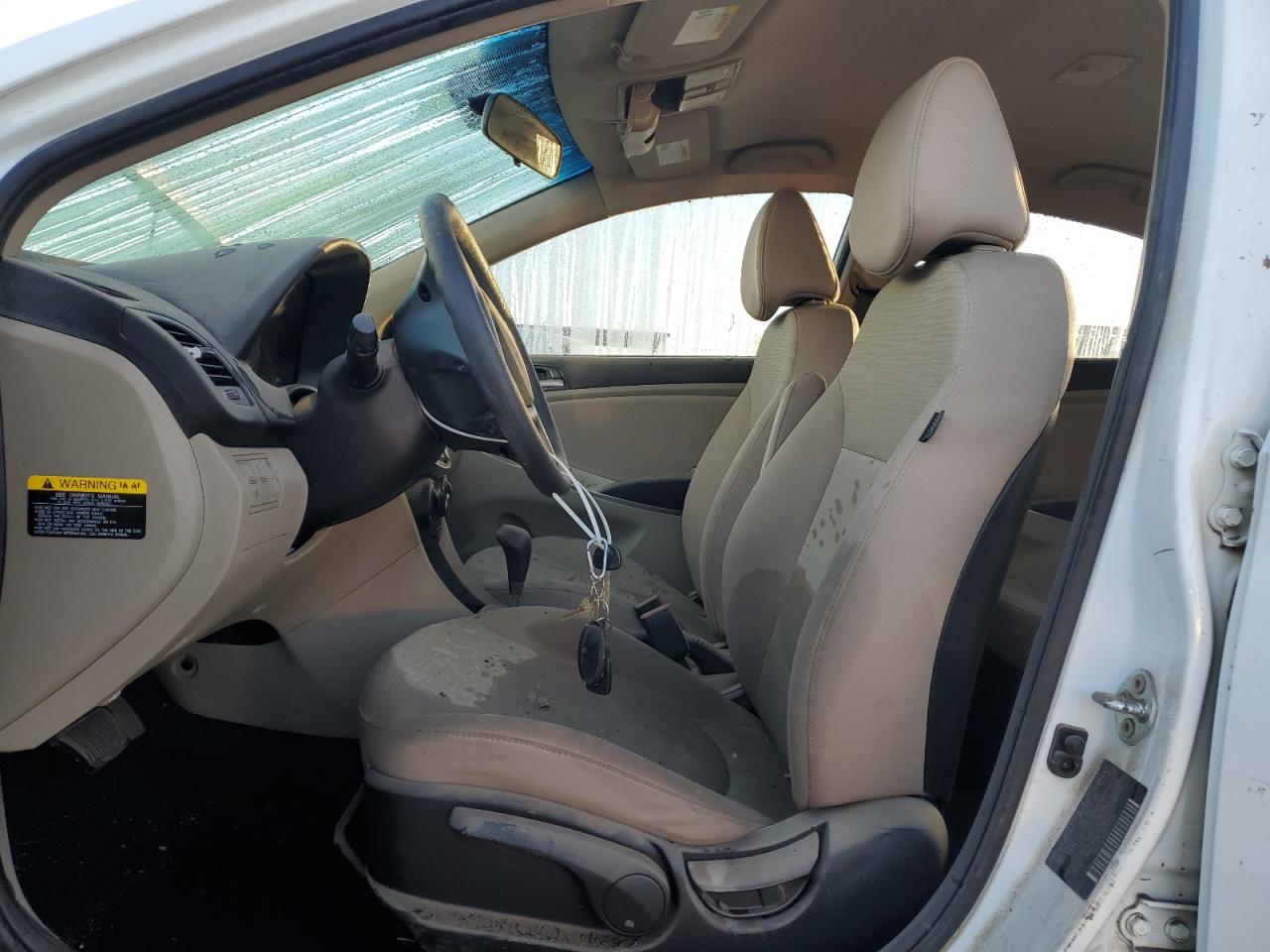 2016 Hyundai Accent VIN KMHCT4AE1GU061071 Copart auction photo, water/flood damage thumbnail 7