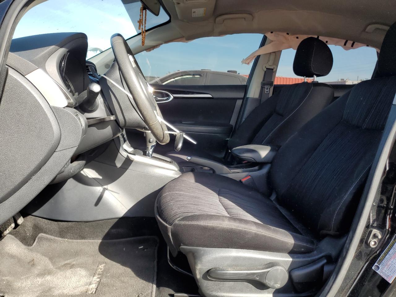 2017 Nissan Sentra VIN 3N1AB7AP4HY375767 Copart auction photo, side / rear end damage thumbnail 7